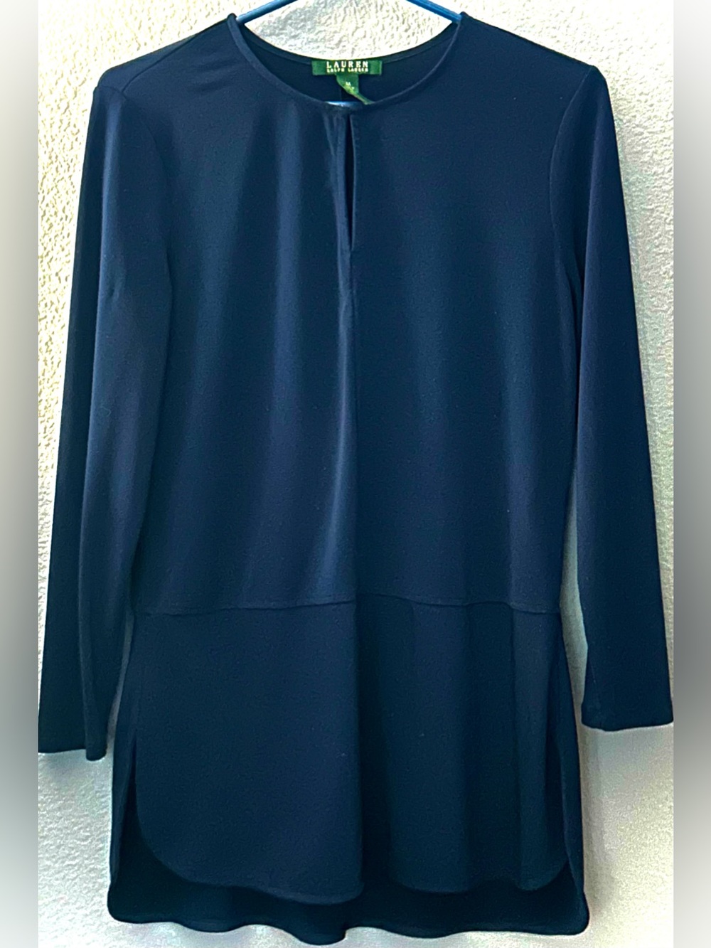 Lauren by Ralph Lauren 3/4 Sleeve Tunic - M